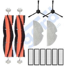 Resim Xiaomi 1c,2c,mop 2 Uyumlu 2 Ana Fırça 2 Yan Fırça 6 Filtre 2 Mop Pkt-iasgf0000068 