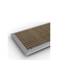 Resim Arfen Halı Üst Yüzeyli Alüminyum Deve Tüyü Renk Paspas 40X70 