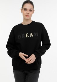 Resim WL ESTE-B 16ES400 3PR Siyah Kadın Sweatshirt 