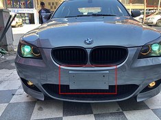 Resim Bmw E60 2003-2009 M5 Kare Ön Plakalık 