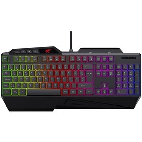 Resim Havit KB488L RGB Gaming Klavye Siyah 