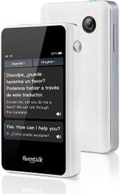 Resim Fluentalk Timekettle T1 Mini Tercüman Cihazı Wi-Fi Gerektirmez - Beyaz 