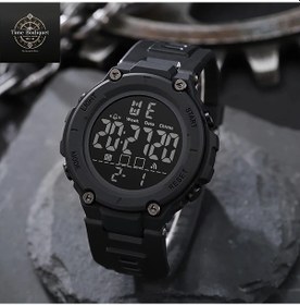 Resim Cloud011 Gençler İçin Siyah Led Dijital Spor Saati Alarm Kronometreli Outdoor Diğer 