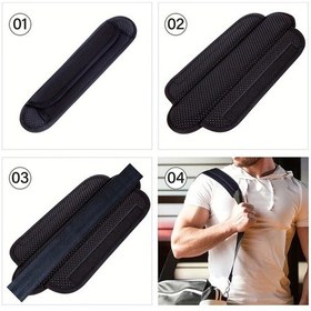Resim Fochsia Uozl 1 Adet Naylon Tek Omuz Askı Pedi Kaymaz Kalınlaştırılmış Çapraz Askı Pedi Outdoor Kampçılık Yürüyüş Balıkçılık Golf 