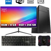 Resim Xaser XSR1001 i5-7400 8 GB 256 GB SSD 23.8" Free Dos Masaüstü İş İstasyonu 