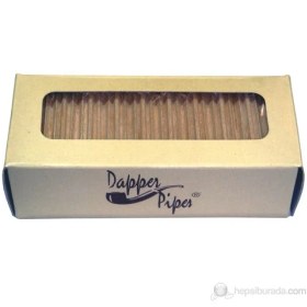 Resim Dapper Pipes 9mm Balsa Ağacı Pipo Filtresi (40'lık Paket) 