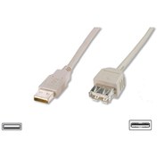 Resim Digitus Ak-300202-030-E 3 0M Usb2.O Uzatma.Ae/Ad 