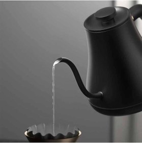 Resim Epinox Barista Kahve Demleme İbriği | Kahve Cezvesi | Mini Slim Kettle Siyah 800 ml BKS-08 