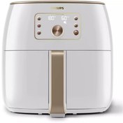 Resim Philips HD9870/20 Airfryer Premium XXL Yağsız Fritöz Şampanya Beyazı 