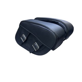 Resim Chopper Dc Deri Heybe Yan Çanta Takımı (2’li) Dh 05 
