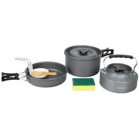 Resim Nurgaz Tencere Tava Çaydanlık Seti Çok Renkli 