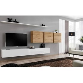 Resim Ramadec White Lafour Tv Ünitesi 