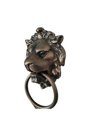 Resim DÖKÜM Aslan Kapı Tokmağı Pirinç, Sarı Taktak, Aslan Taktak, Aslanlı Taktak Pirinç 