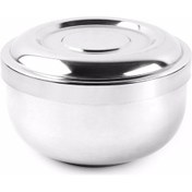 Resim Vkemall Paslanmaz Çelik Tıraş Köpüğü Kabı İle Zengin Köpük Elde Edin - Kapaklı Ve Şık Tasarım Şarjsız 