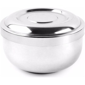 Resim Vkemall Paslanmaz Çelik Tıraş Köpüğü Kabı İle Zengin Köpük Elde Edin - Kapaklı Ve Şık Tasarım Şarjsız 