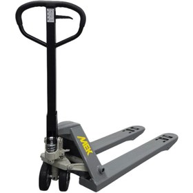 Resim MEK MTR25-115 2,5T 2500kg Döküm Pompalı Ekstra Dayanıklı Manuel Transpalet - Kauçuk Siyah Teker 