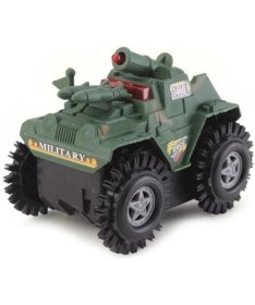 Resim Emr Oyuncak Pilli Işıklı Sesli Takla Atan Devrilmeyen Tank 