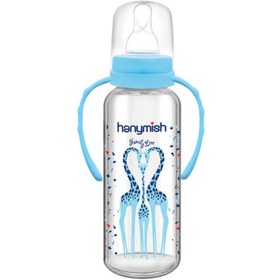 Resim Hanymish 402 Kulplu Cam Biberon 240 ml 
