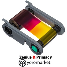 Resim Evolis R5H004NAA 1/2 PANEL RENKLİ RİBON 400 BASKI 