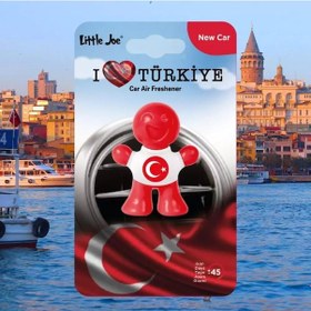 Resim Little Joe Türkiye'yi Seviyorum Yeni Araç Kokusu New Car -45 Gün-oto Kokusu Kalıcı Klima Parfüm 