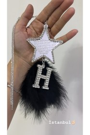 Resim mgs dızayn Siyah tüylü oto dikiz aynası süsü 