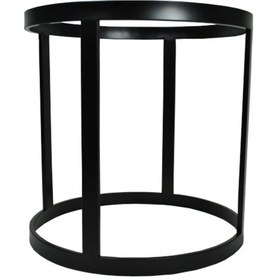 Resim Yuvarlak Masa Sehpa İçin Daire Metal Masa Ayağı 