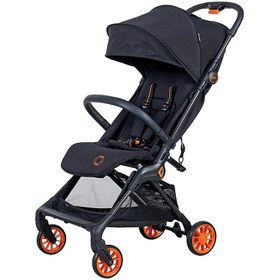 Resim Prego Quark Karbon Fiber Kasa Hafif Kabin Boy Bebek Arabası Turuncu 