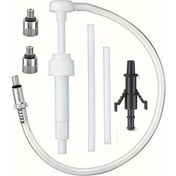 Resim Chuangyinshop 1.1inch Otomotiv Sıvı Transfer Dişli Pompa Kiti Standart Kuart Şişeler İçin 