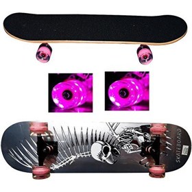 Resim Avessa No:2 Işıklı Silikon Teker Kaykay 