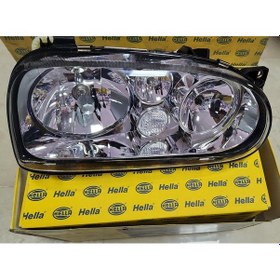Resim Volkswagen Golf 3 Far Golf 4 Tipi 1992 - 1997 Hella Sağ Taraf 