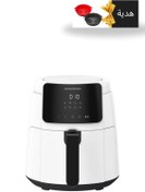 Resim Grundig Fra 424401 Beyaz Airfryer, Pişirme Kabı Hediyeli 