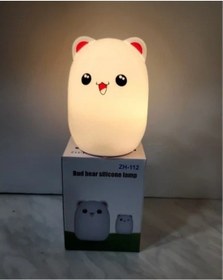 Resim Uslucan Alışveriş Sevimli Ayıcık Tasarımlı Gece Lambası Renk 