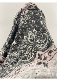 Resim Aksu Vizon Battaniye Tek Kişilik 563 Gri 