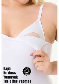 Resim Par Lıngerıe Kaplı Emzirme Atletli 2li 