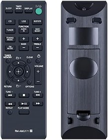 Resim RM-AMU171 uzaktan kumanda yedek uzaktan kumanda Sony Blu-Ray Home Cinema Stereo Audio Hi-Fi System RMAMU171 CMT-BT60 CMT-BT80W CMT-SBT100B CMT-SBT300W CMT-SBT300WB için uygun 