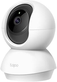 Resim Tapo C210, 2K 3MP, Hareket Tespit ve Takibi, 360°, 9m Gece Görüşü, Çift Yönlü Sesli İletişim, Sesli Alarm, Bulut/Yerel Depolama, Bebek Ağlaması Tespiti, İç Mekan Wi-Fi Güvenlik Kamerası 