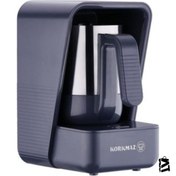 Resim Korkmaz A863-01 Moderna Gri/satin Kahve Makinesi 