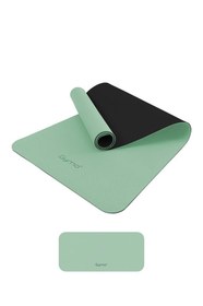Resim Gymo Ekolojik 6mm TPE Yoga Matı Pilates Minderi Diz Dirsek Koruyucu Matlı Set Açık Yeşil 