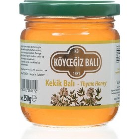 Resim Köyceğiz Balı Kekik Balı Cam Kavanoz 250 G 
