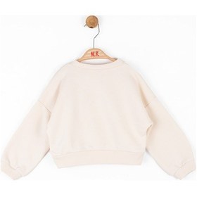 Resim Nk Kids Kız Çocuk Sweatshirt 37609 Krem 