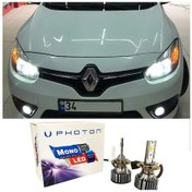 Resim Renault Fluence Led Xenon Uzun Far Ampulü H7 Mono Yeni Seri Beyaz 