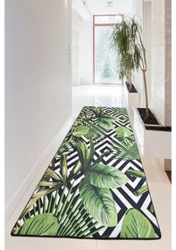 Resim Tropic Djt 100X300 Cm Kaymaz Taban Yolluk Halı 