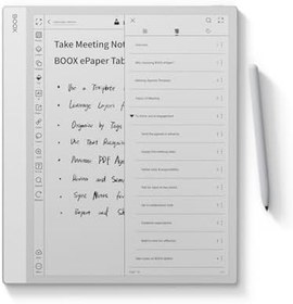 Resim BOOX Tablet Not Max 13.3 Hiçbir Frontlight B/W ePaper Notebook Carta 1300 300 ÜFE 6G 128G 