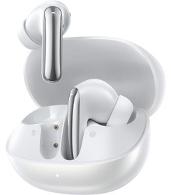 Resim QCY Melobuds N20 Bluetooth Kulaklık 6.0 50 dB ANC 4 Mics. Çift Cihaz 40 Saat Dinleme Beyaz 