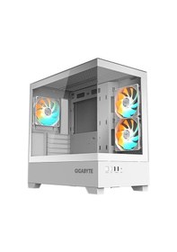 Resim C201 Panoramıc Ice 3xargb Fanlı Temperli Camlı M-atx Gaming Kasa-gb-c201pı 