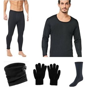 Resim Termal Takım 5'li Set Siyah 