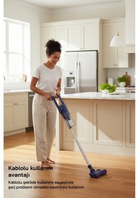 Resim Sinbo SVC-8628 Kablolu Dikey Elektrikli Süpürge 