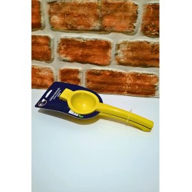 Resim Alüminyum Döküm Limon Sıkacağı -Sarı Renk -(6 cm Hazne) 