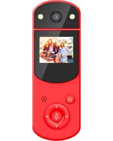 Resim Lasonstiges El Tipi Dijital Mini Spor Kamerası 1080p Osmo Cep Dv Kamera Hd Kızılötesi Video Kamera Aksiyon Kamerası-kırmızı 
