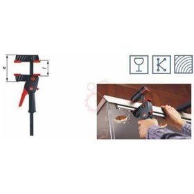 Resim Bessey Duo16-8 Cırcır Mekanizmalı İç Dış Tek El İşkence 160 Mm 